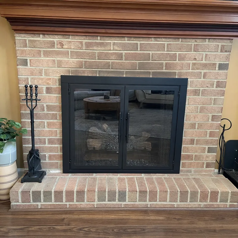 Fireplace Glass Doors — Quick Chimney